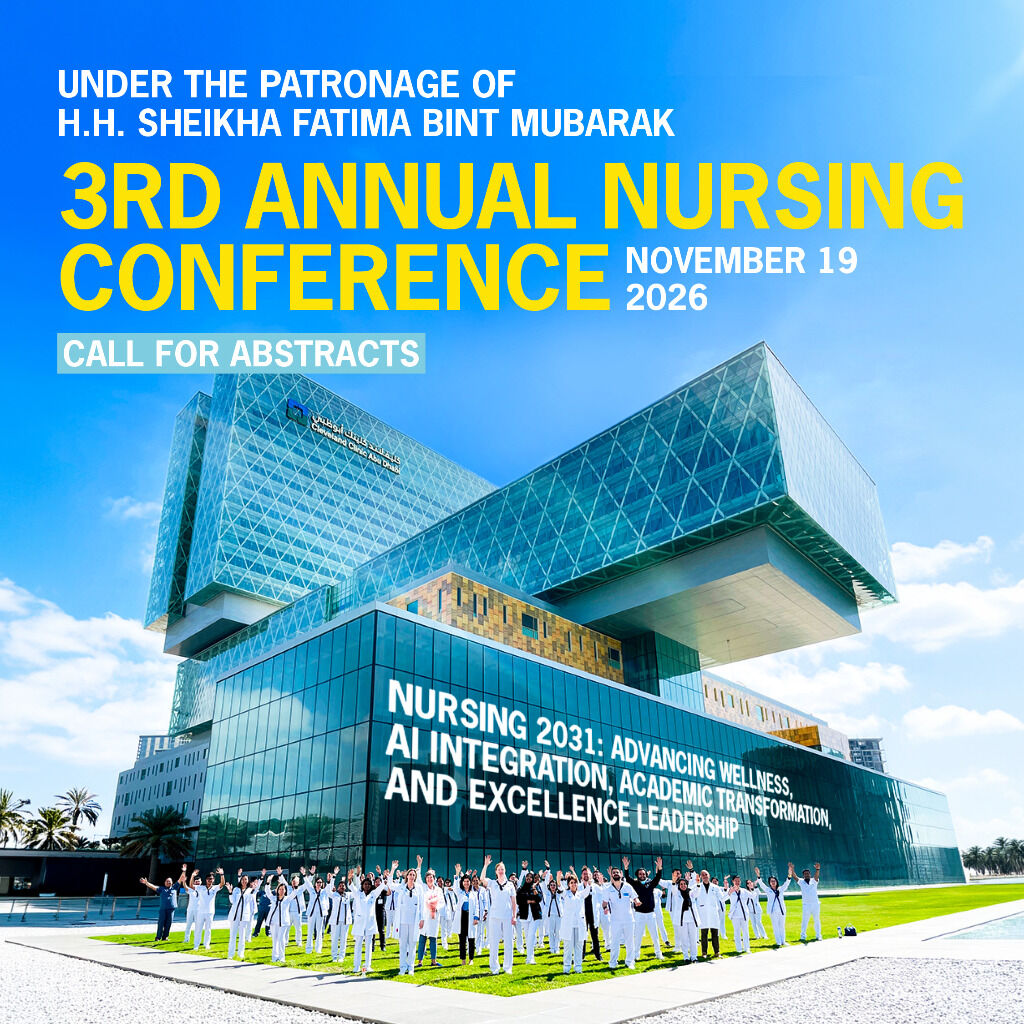 Under the Patronage of H.H. Sheikha Fatima bint Mubarak  3rd Annual Nursing Conference 