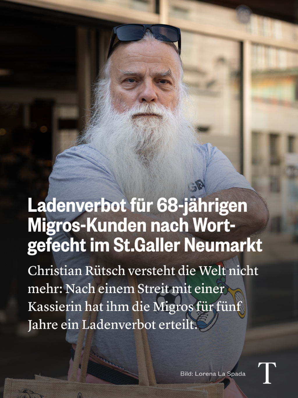 Ladenverbot f&uuml;r 68-j&auml;hrigen Migros-Kunden nach Wortgefecht im St.Galler Neumarkt