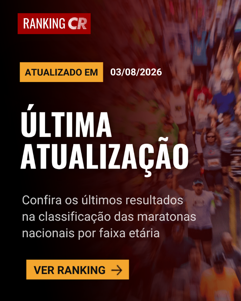 Ranking Brasileiro dos Maratonistas 2026