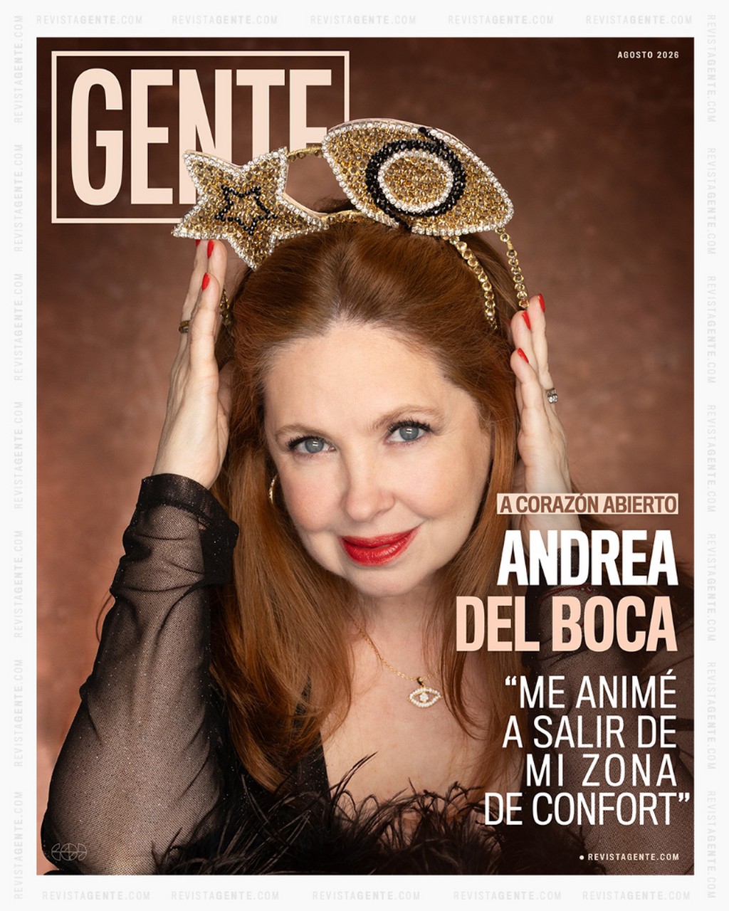 Andrea del Boca, &iacute;ntima: "Me anim&eacute; a salir de mi zona de confort"