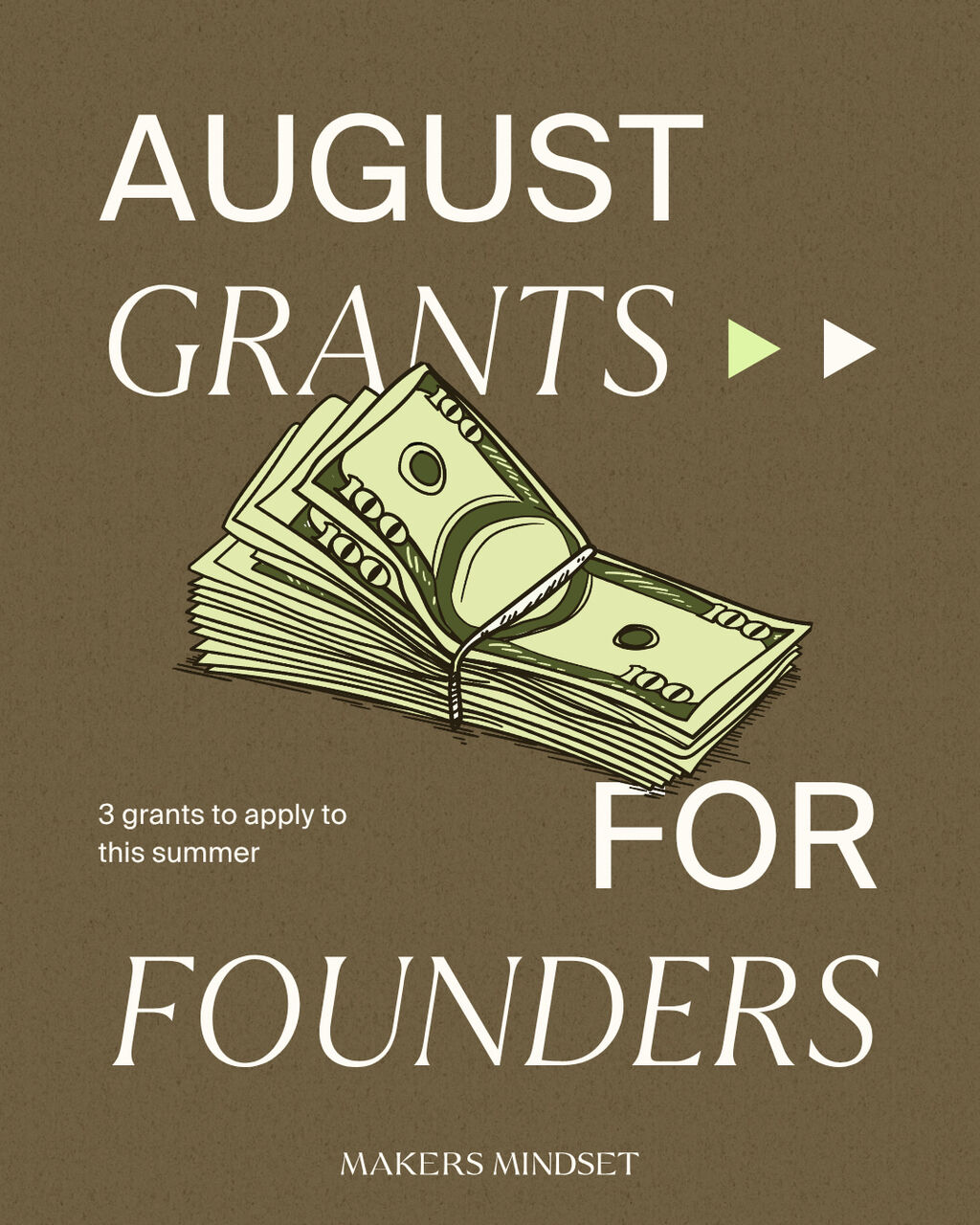 August Grant Roundup Part 1