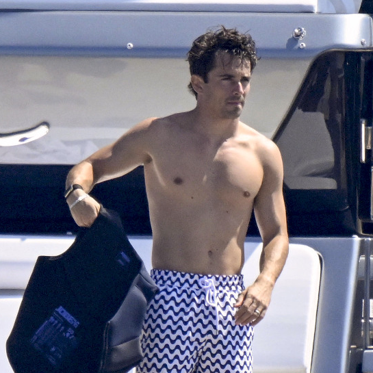 F1 Star Charles Leclerc & Wife Alexandra Enjoy Another Day on a Yacht in Italy