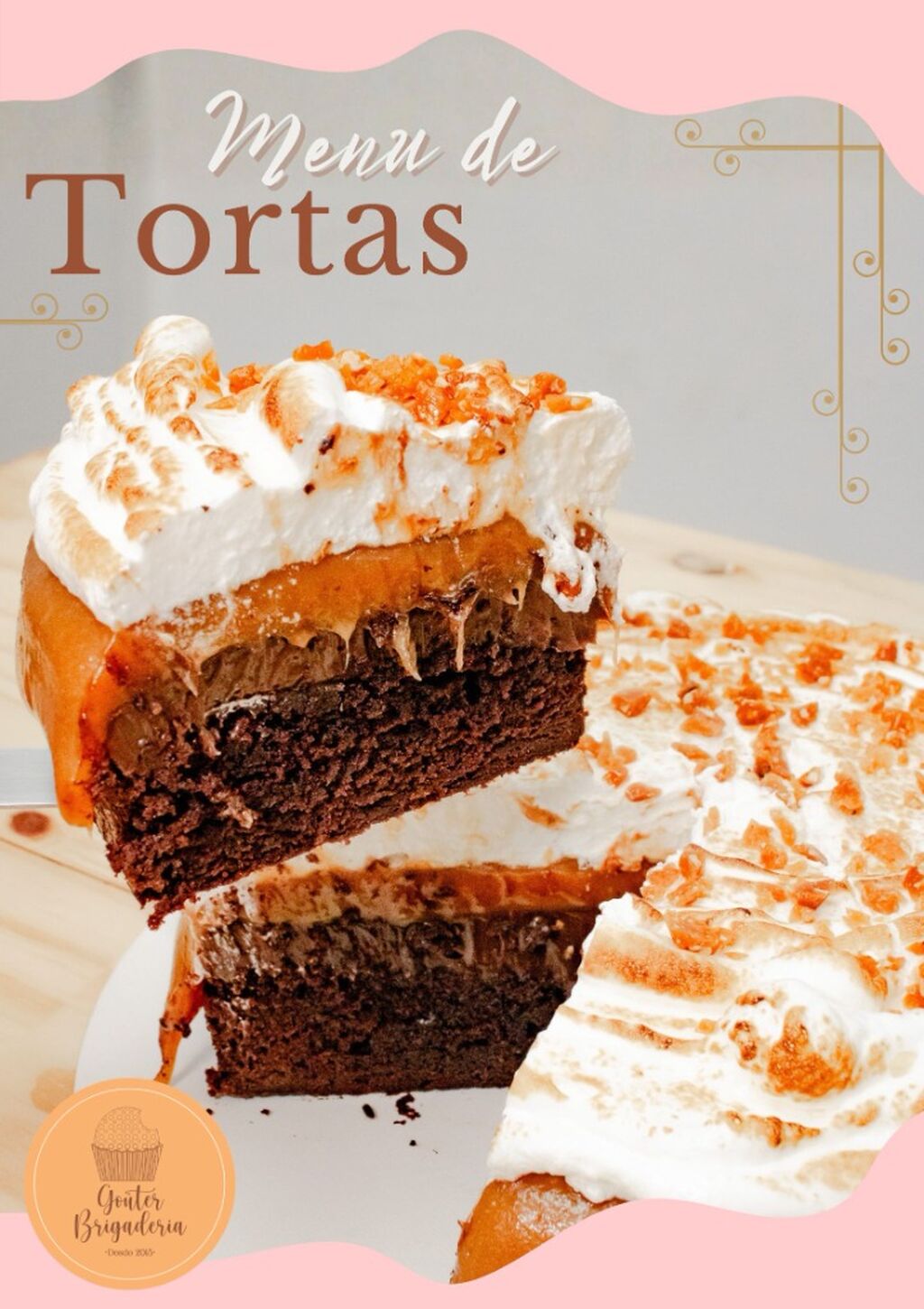 Menu de Tortas