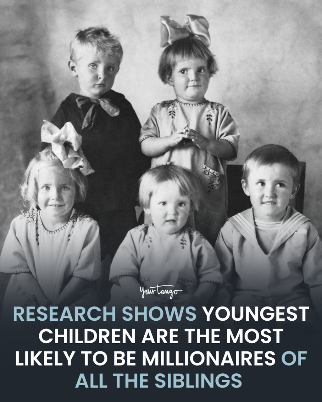 Your Youngest Sibling Is More Likely To Be A Successful Millionaire, According To Research