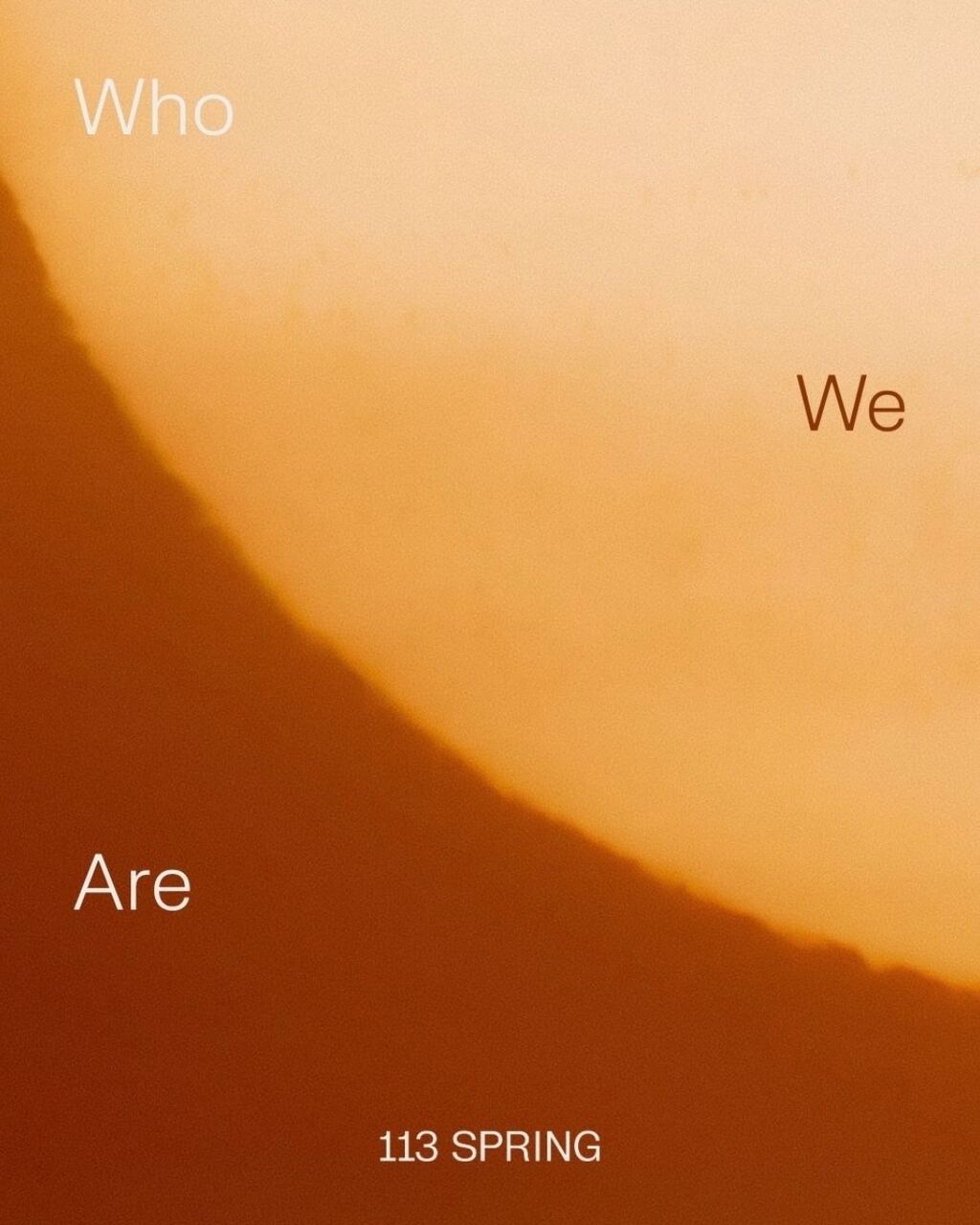 Who We Are