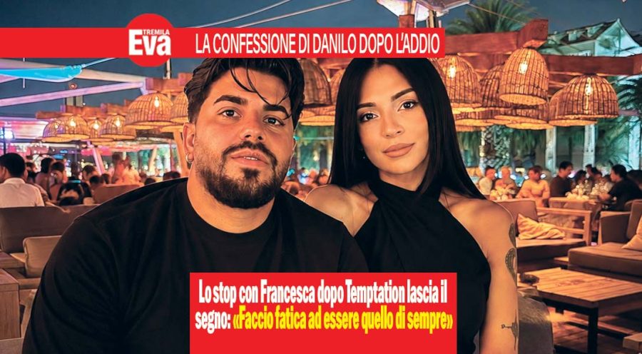 Danilo D'angelo, il momento no dopo l'addio a Francesca