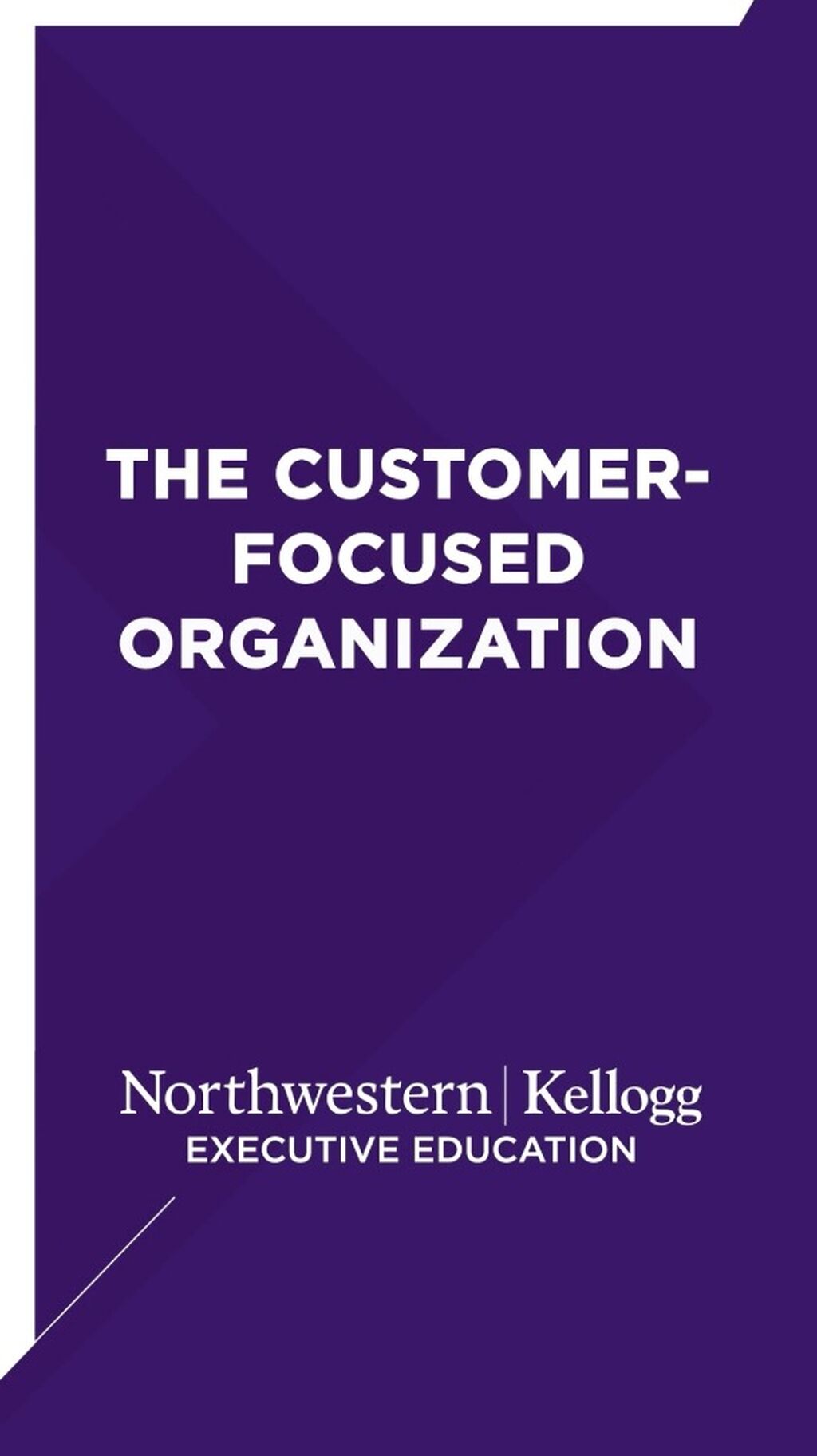 The Customer-Focused Organization