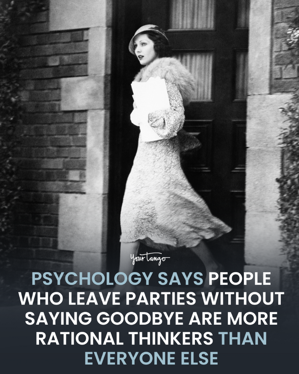 People Who Leave Parties Without Saying Goodbye Usually Have 5 Specific Personality Traits