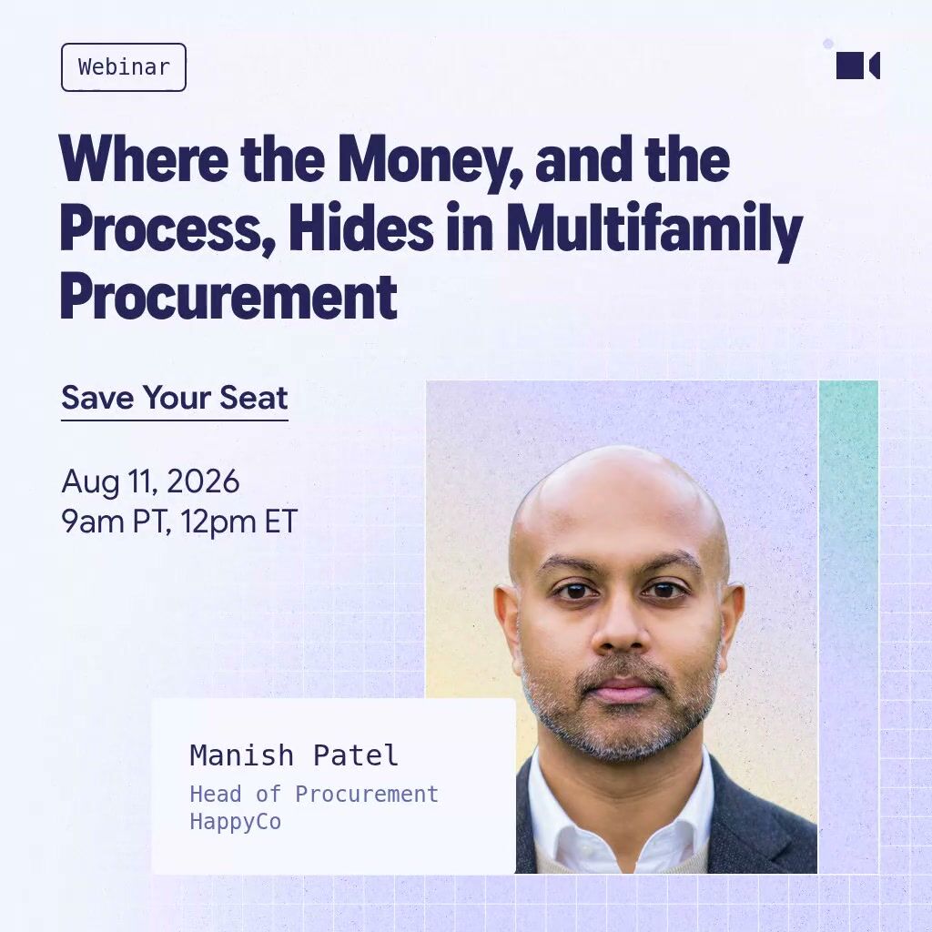 Register: Where the Money, and the Process, Hides in Multifamily Procurement