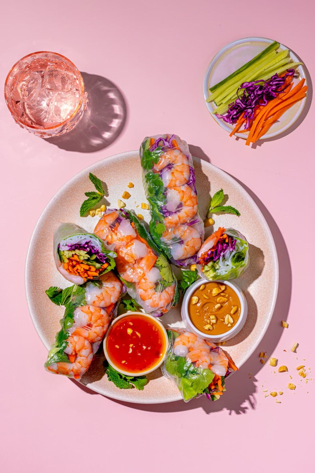 Rouleaux de printemps aux crevettes | Bon pour toi