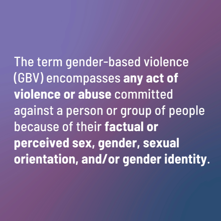 What is gender-based violence?