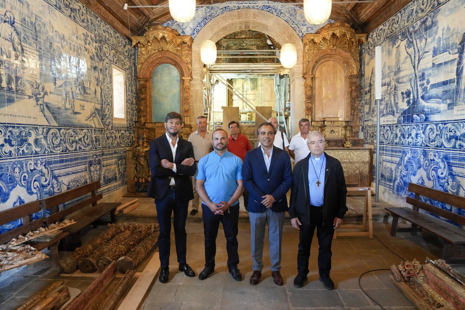 Ricardo Ara&uacute;jo visita e valoriza restauro da Capela de Nossa Senhora da Concei&ccedil;&atilde;o