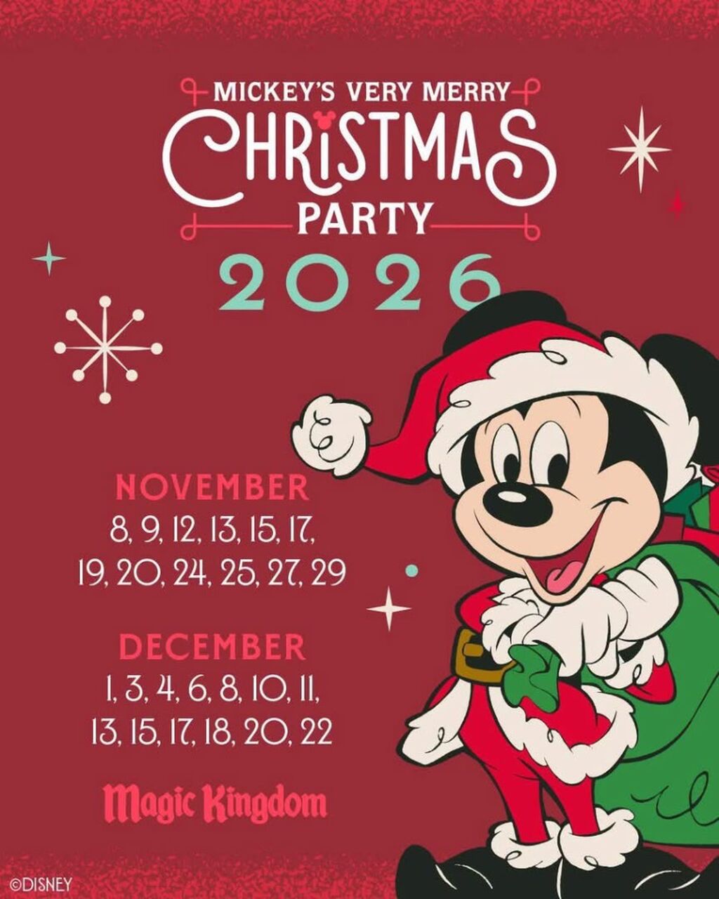 WDW Holiday Promos