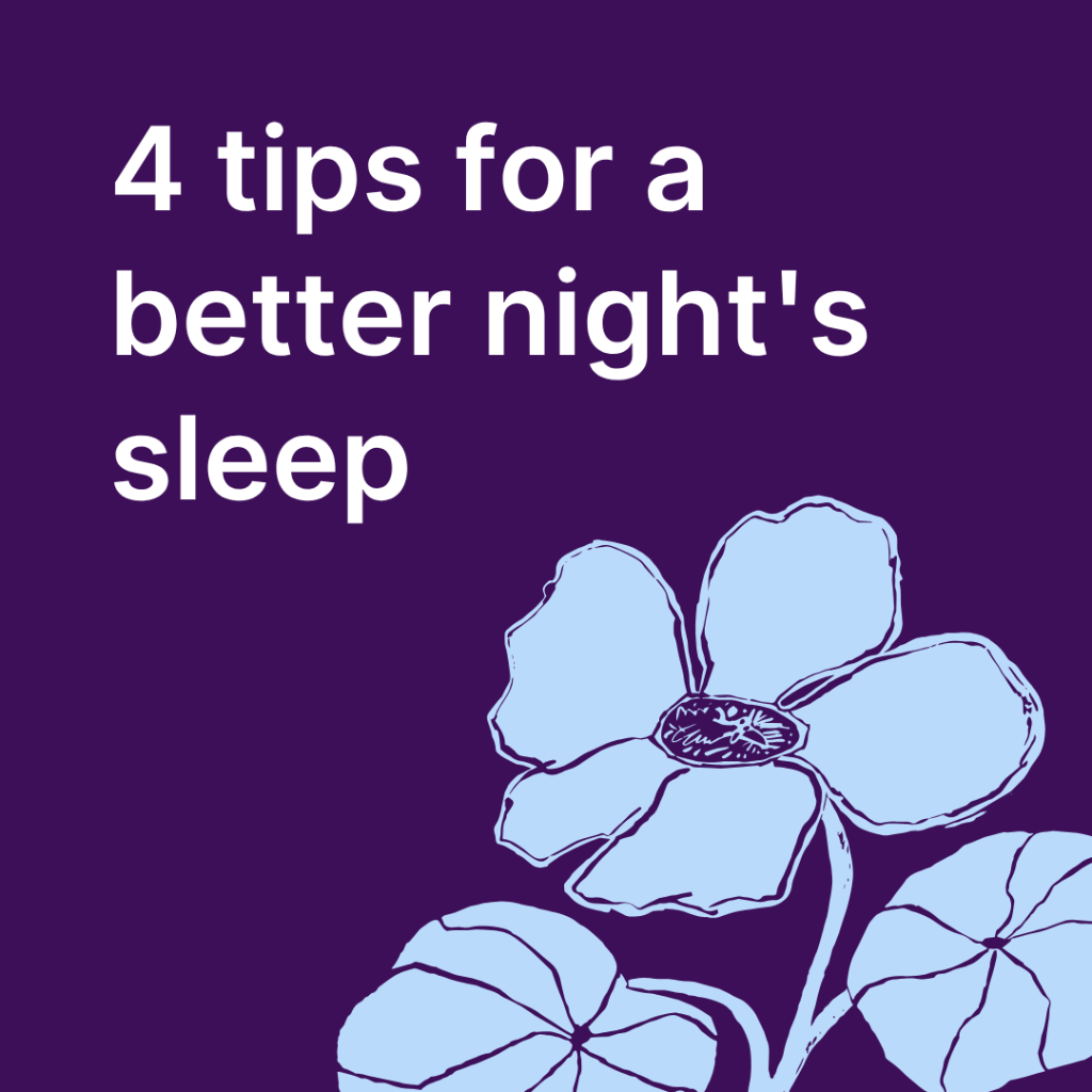 sleep tips