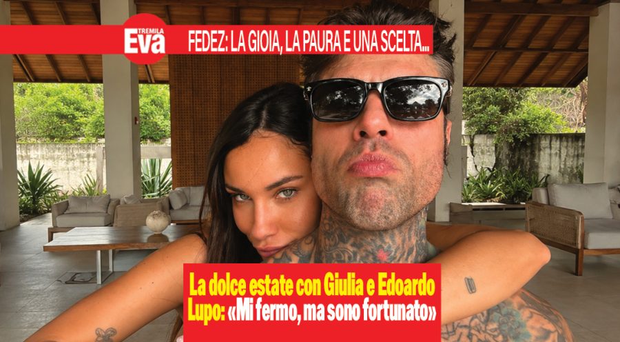 Fedez e Giulia, dopo la paura la gioia con Edoardo Lupo