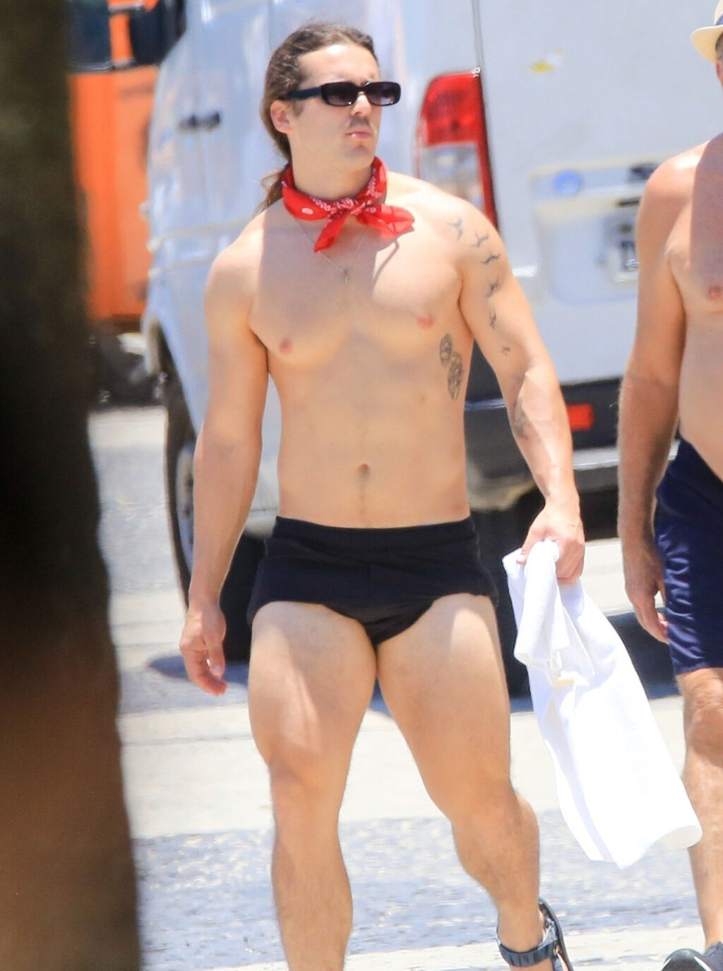 Celebrate Charlie Gillespie&rsquo;s &lsquo;Heated Rivalry&rsquo; Casting with These Hot Shirtless Beach Photos from 2023!