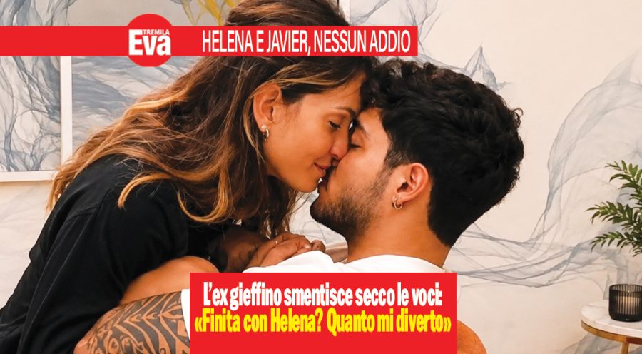Helena e Javier, lui smentisce la crisi: &laquo;quanto mi diverto&raquo;
