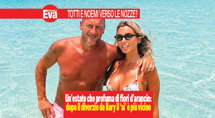 Francesco Totti e Noemi Bocchi: &egrave; quasi una luna di miele