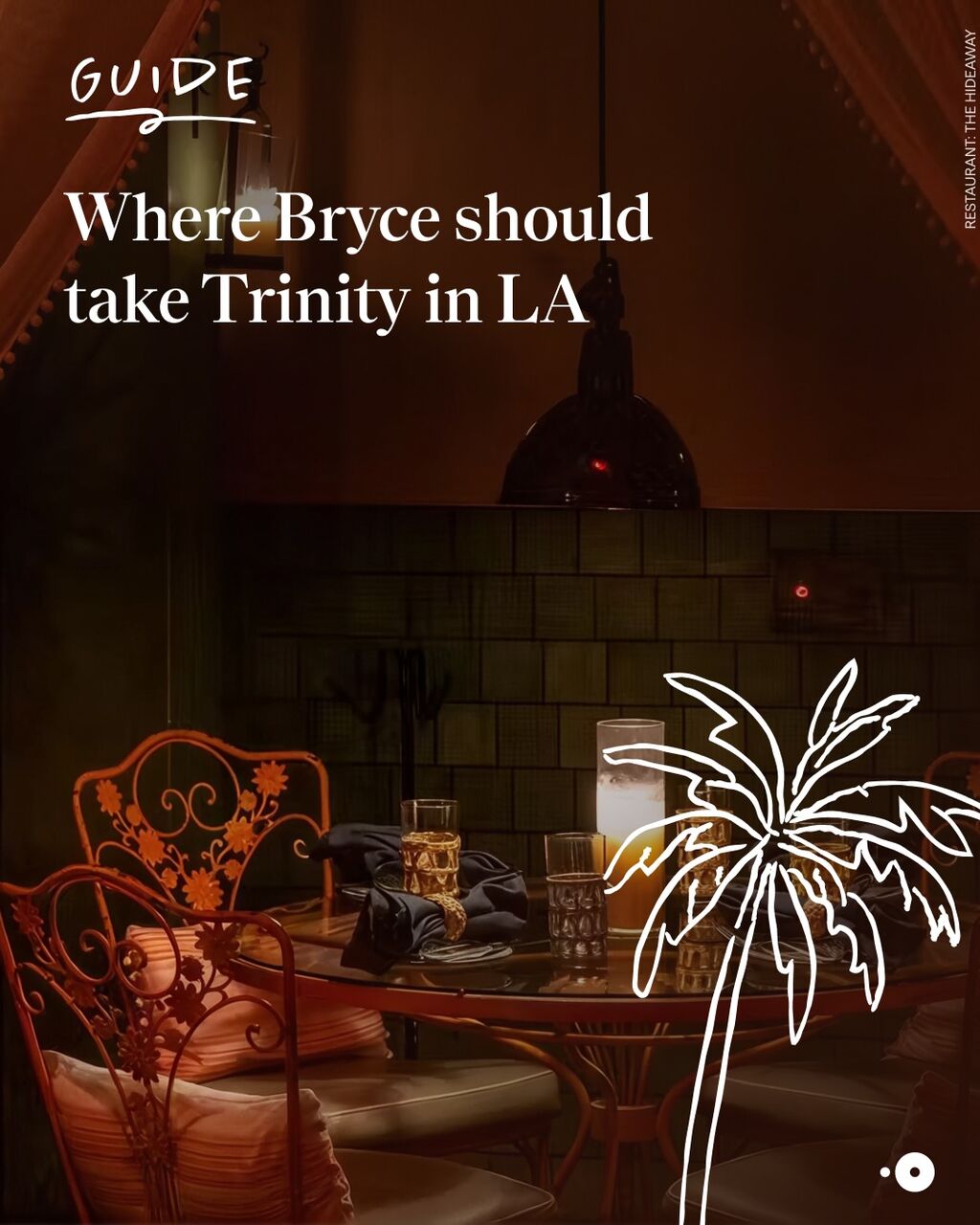 Where Bryce should take Trinity in LA