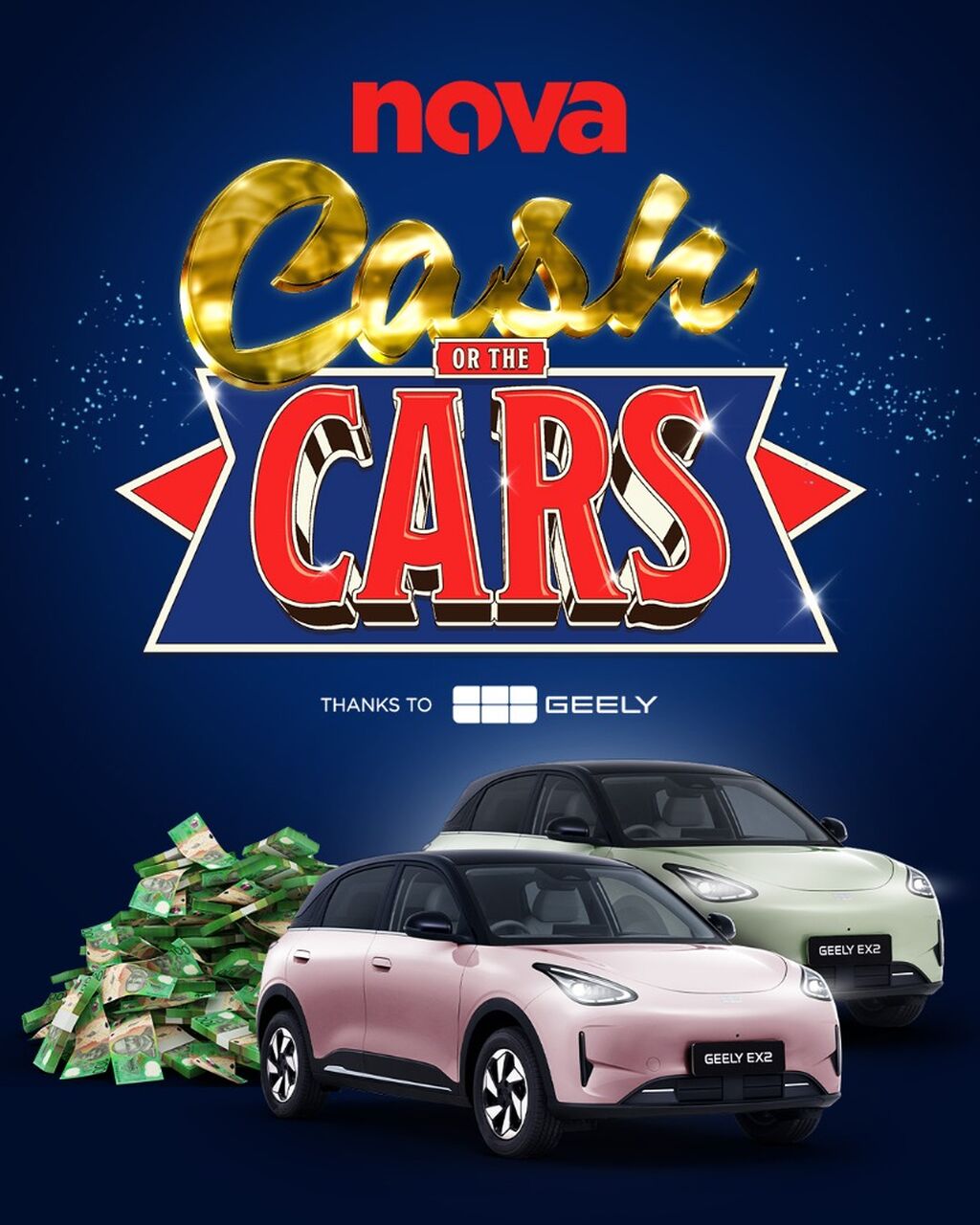 Win With Nova's Cash Or The Cars