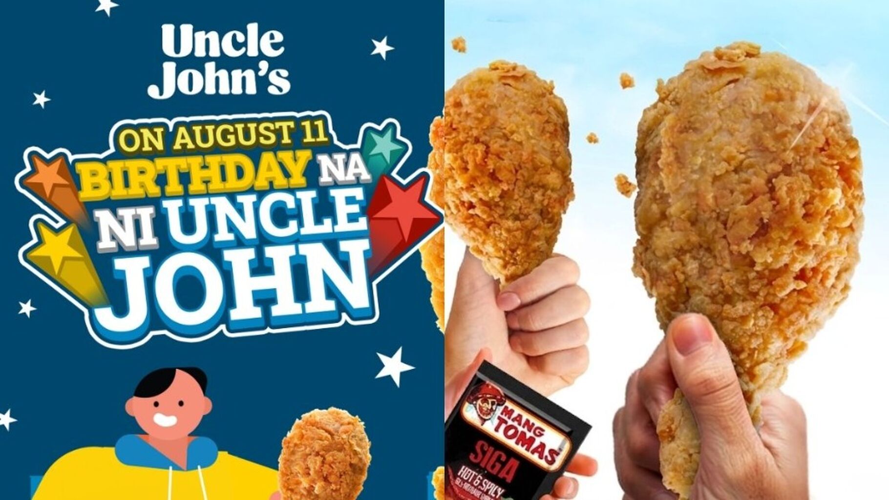 Love Uncle John's Fried Chicken? Check Out These August Birthday Deals
