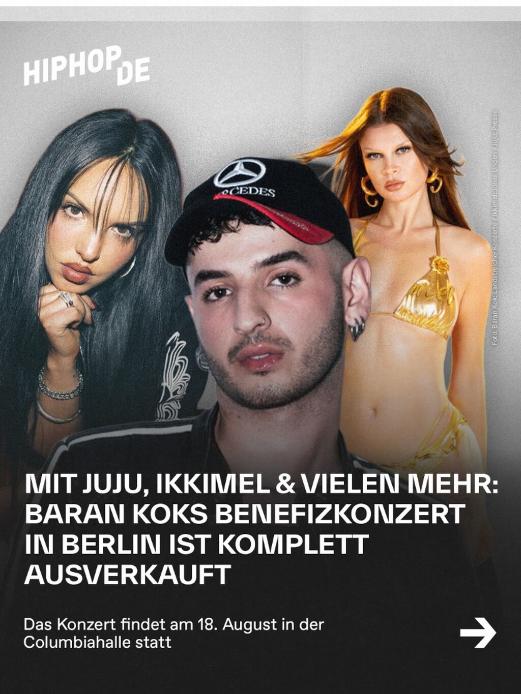 Juju, Ikkimel & mehr: Baran Kok organisiert Benefizkonzert f&uuml;r queere Freiheit