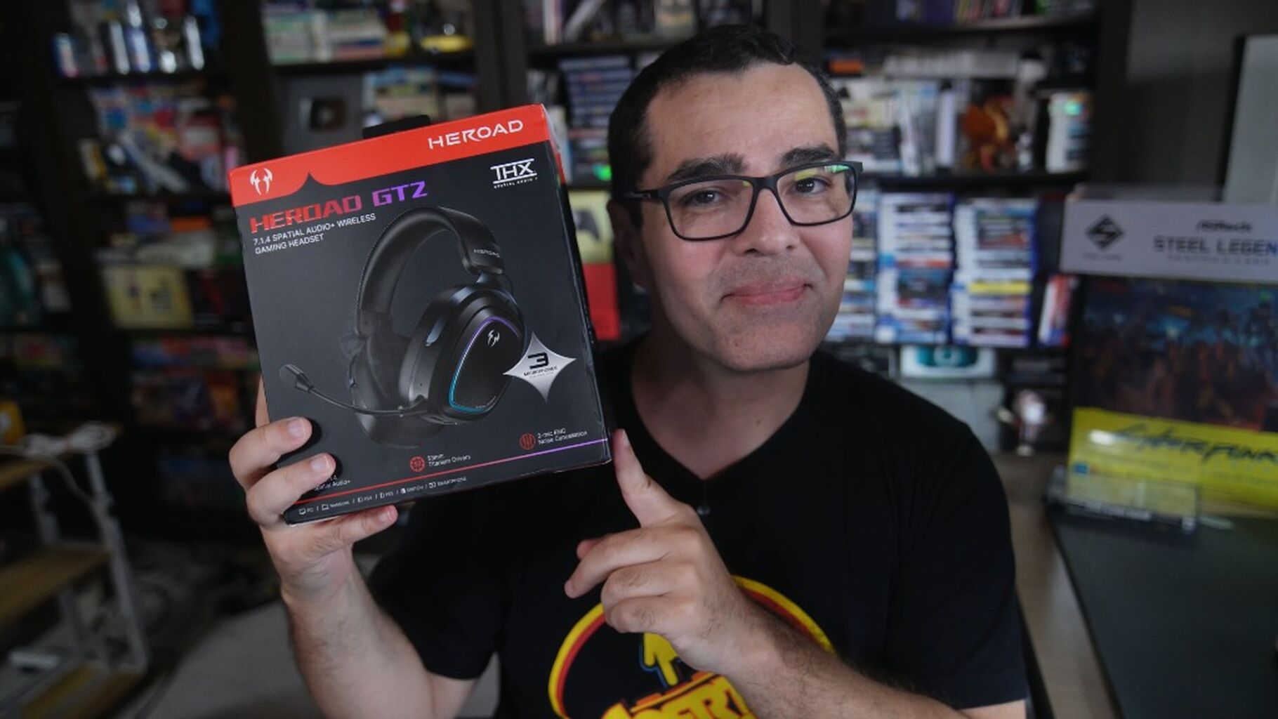 QCY Heroad GT2 headset