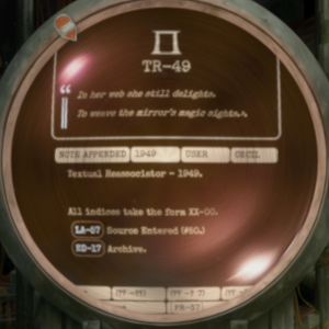 TR-49 (Additional Writing)