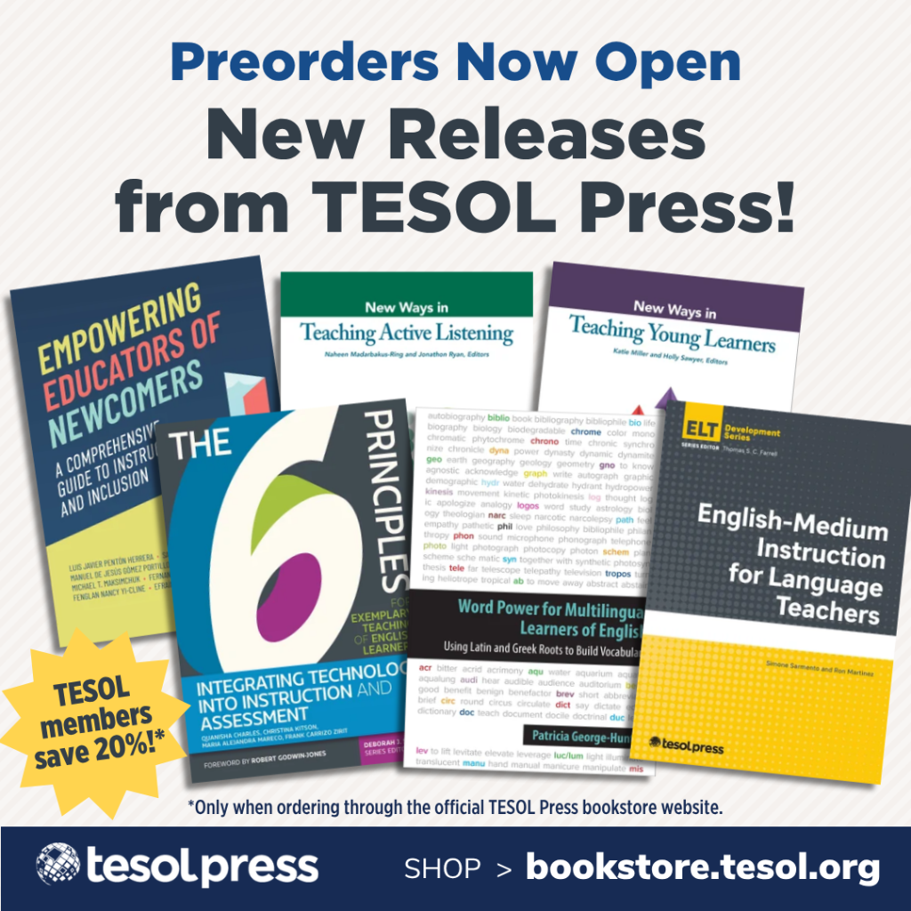 TESOL Press Bookstore Website