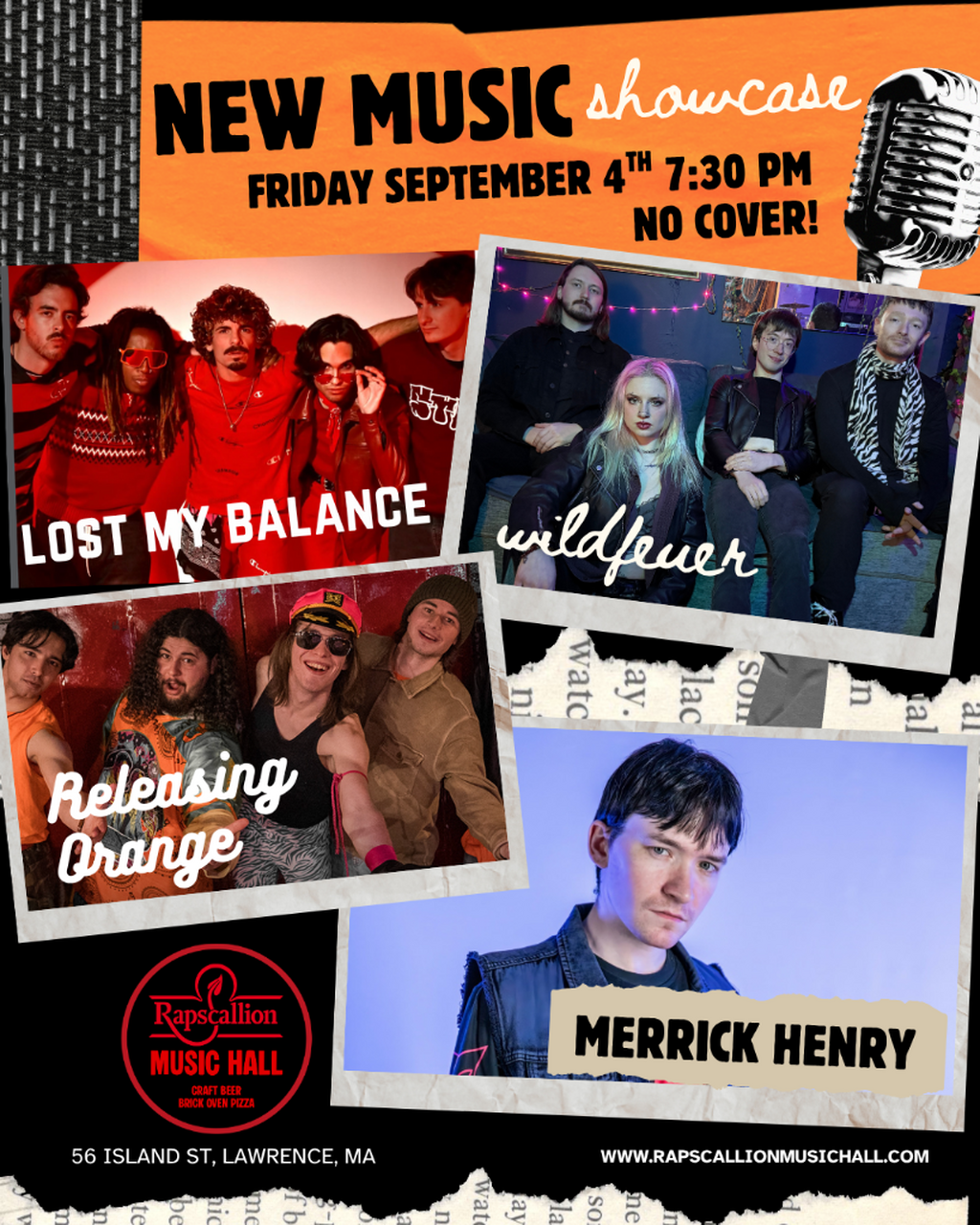 Merrick Henry, Lost My Balance, Wildfeuer and Releasing Orange