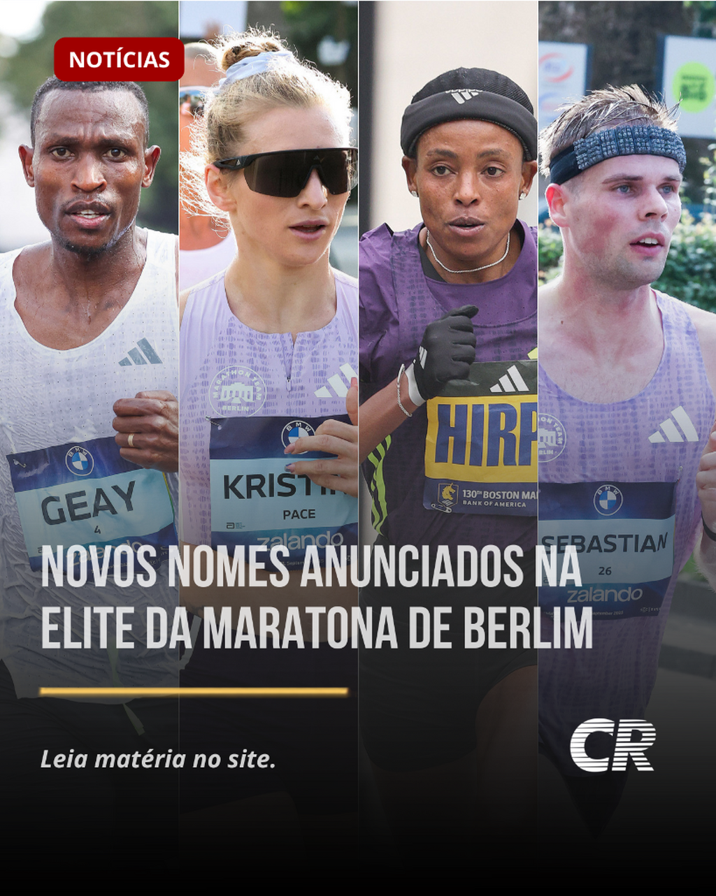 Novos nomes anunciados na elite da Maratona de Berlim