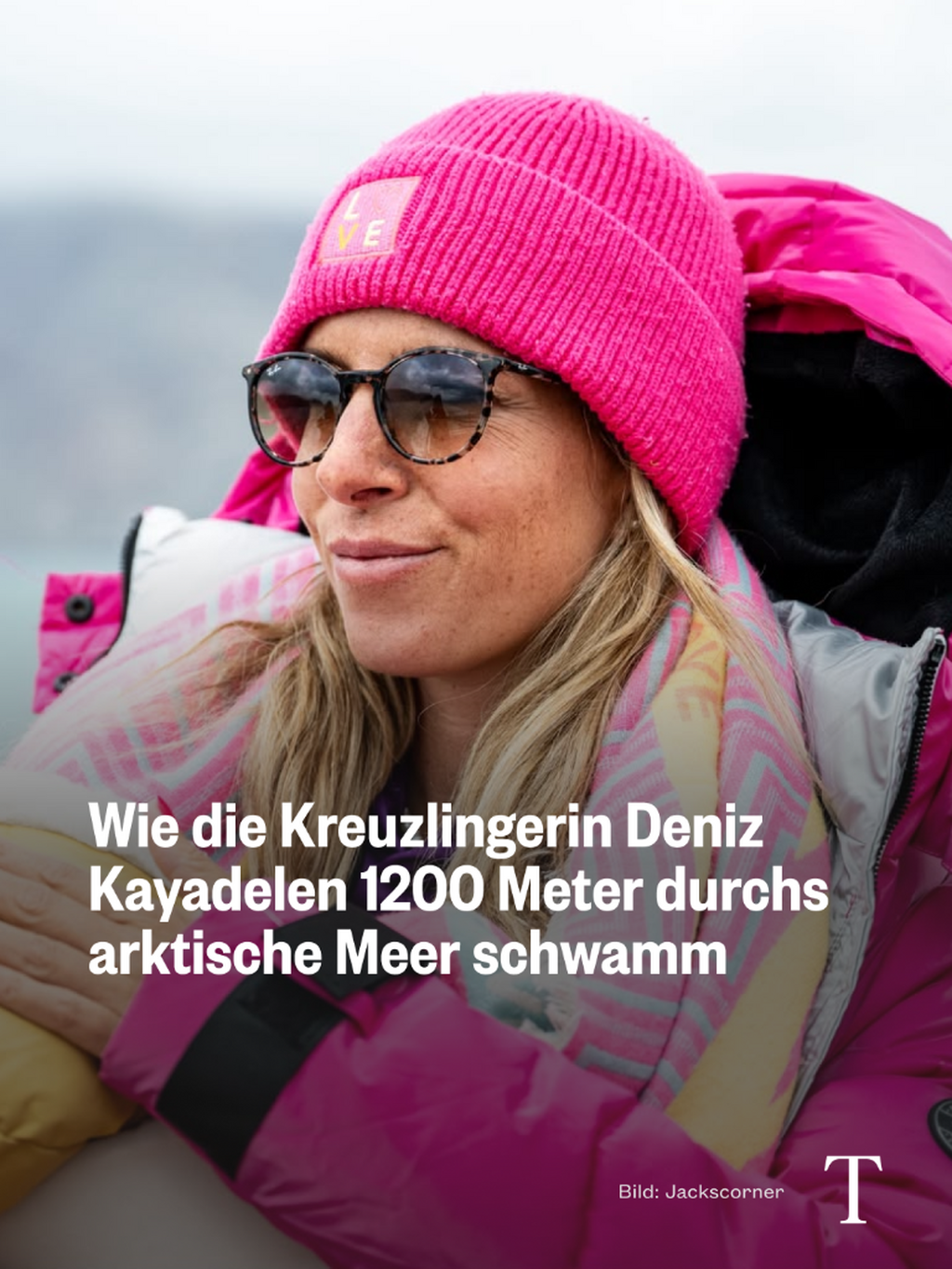 Wie die Kreuzlingerin Deniz Kayadelen 1200 Meter durchs arktische Meer schwamm