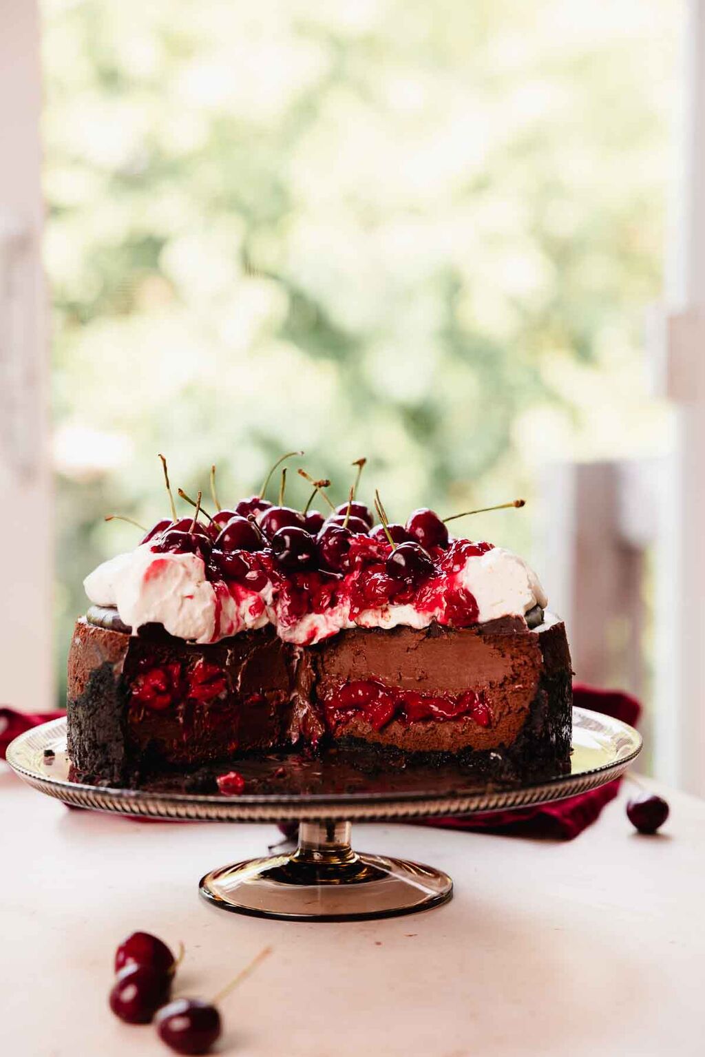 Black Forest Cheesecake