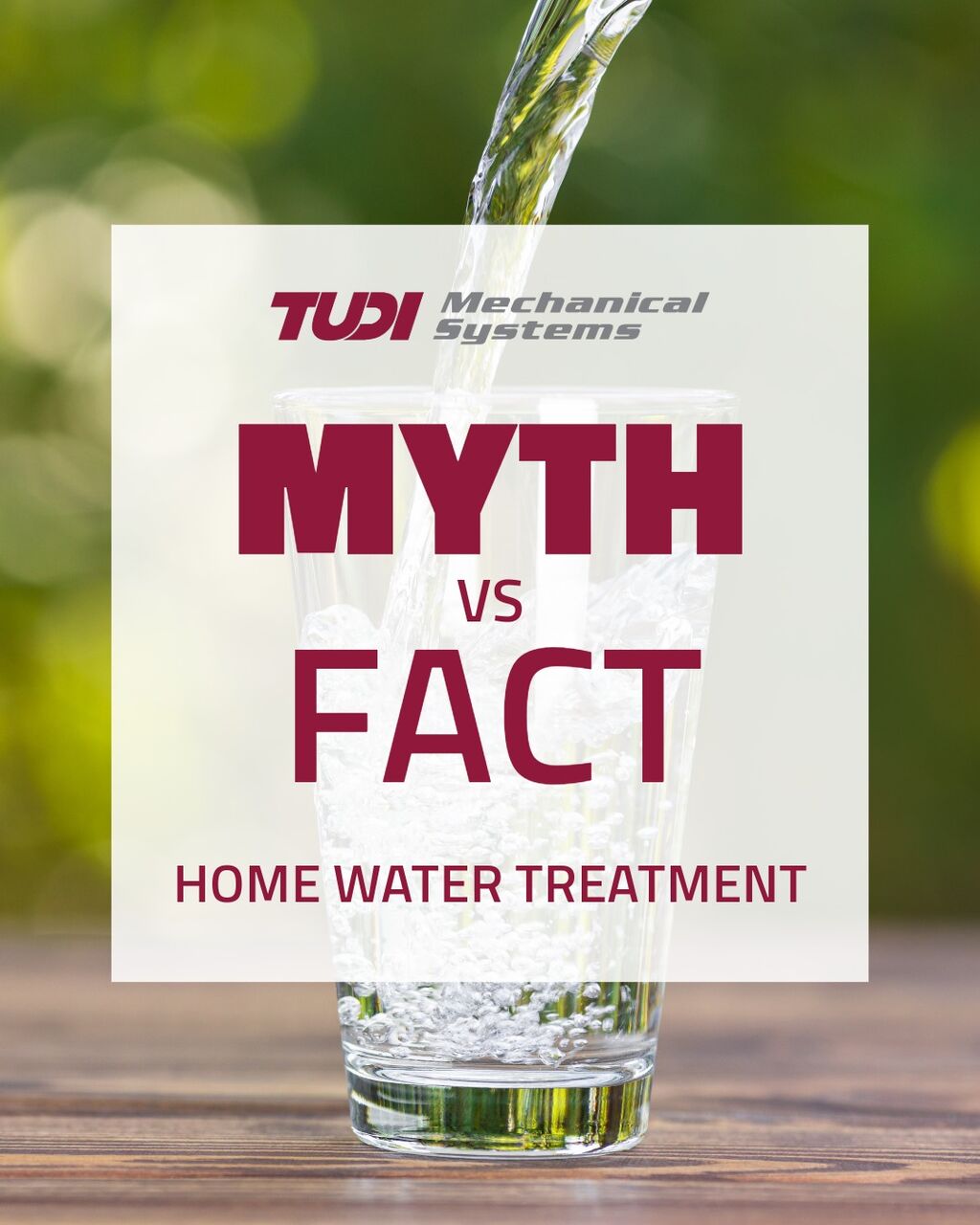 Water Quality: Myth vs Fact