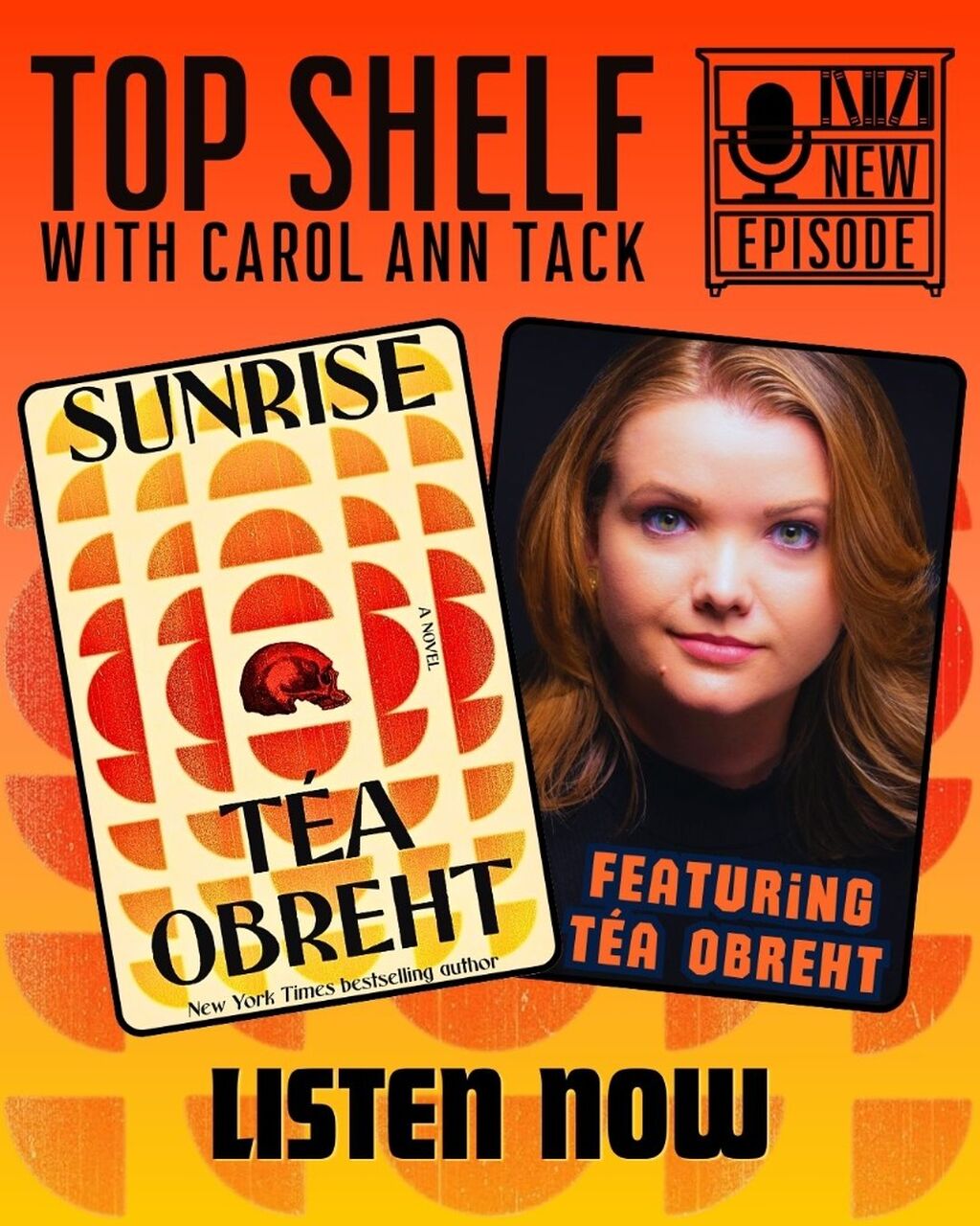 E177: Interview with T&eacute;a Obreht, author of Sunrise