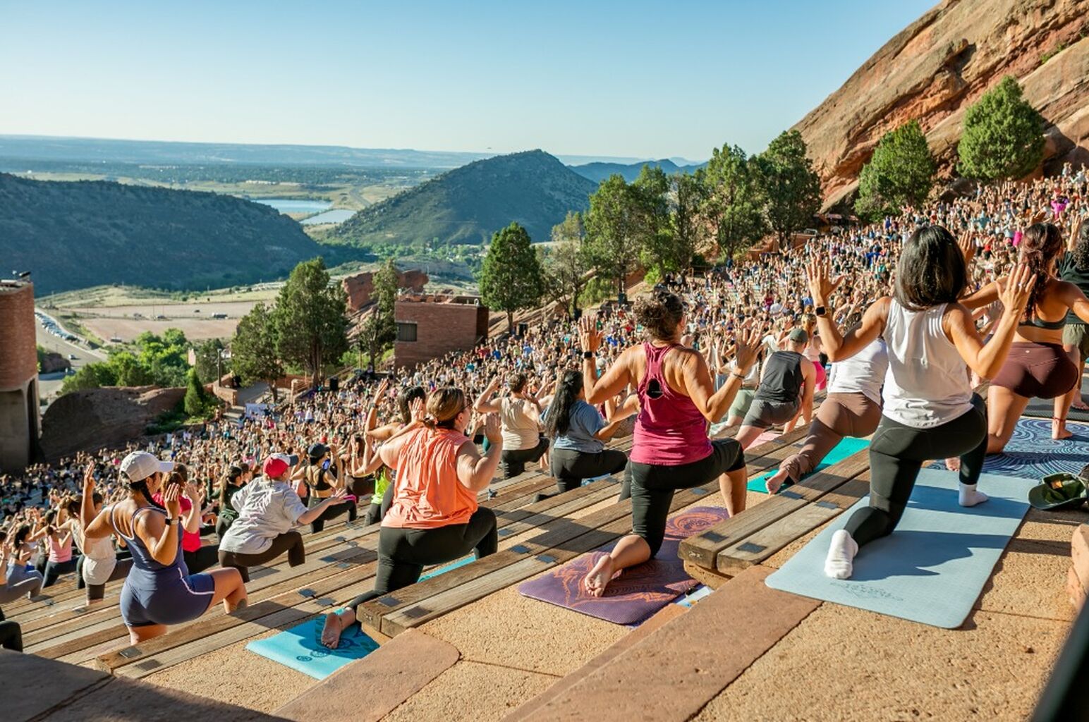 Yoga on The Rocks
