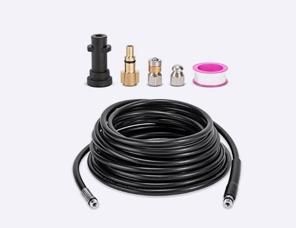 High Pressure Washer Drain Pipe Hose Cleaning Kit