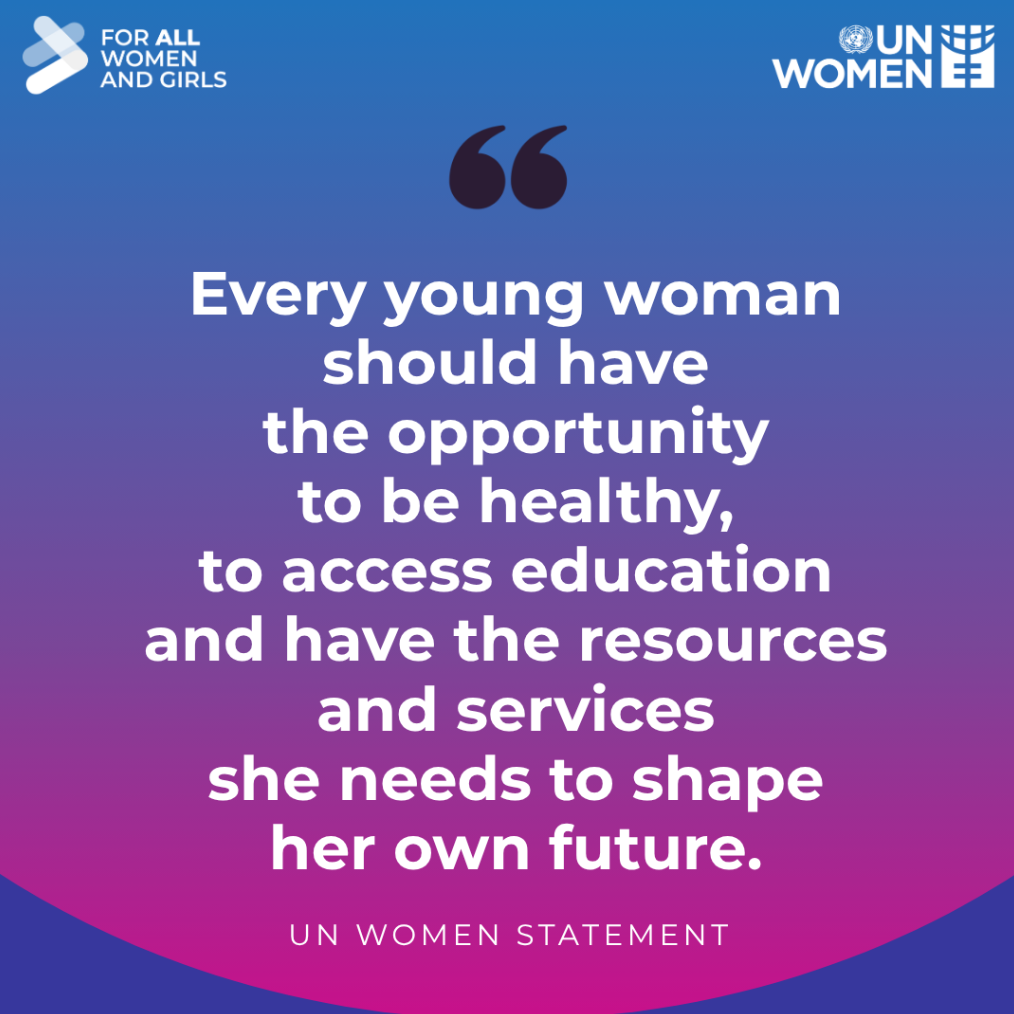 UN Women statement for International Youth Day