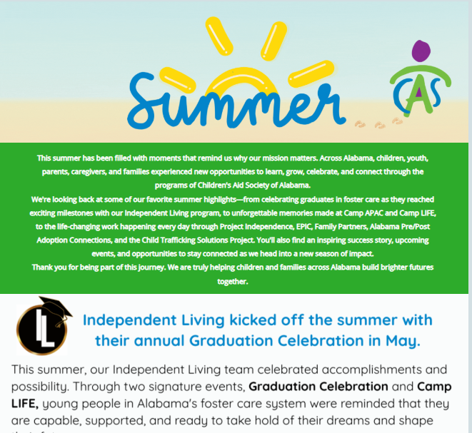 CAS Summer Wrap Up 2026