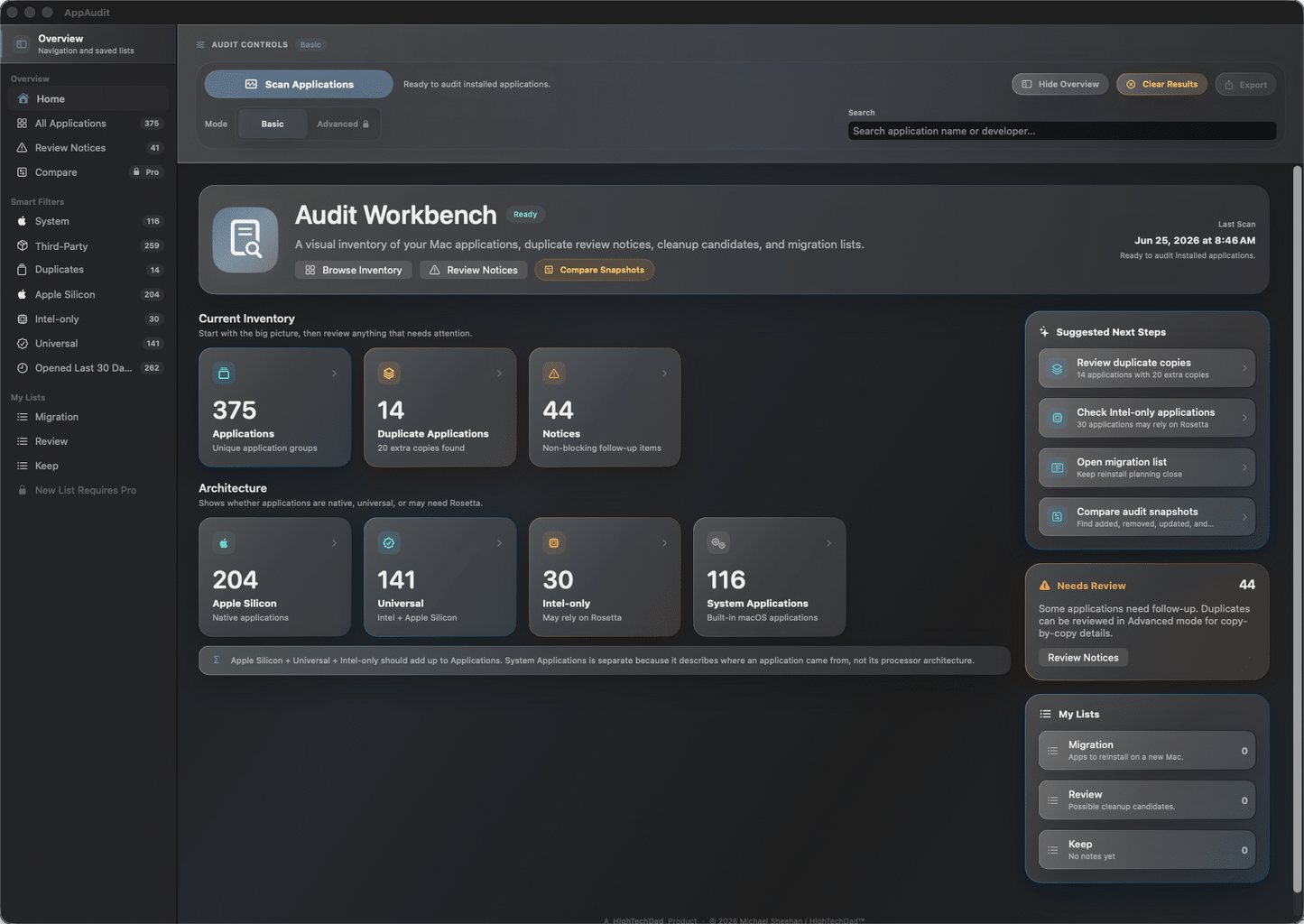 Shop > AppAudit (Free Download) - HighTechDad&trade;