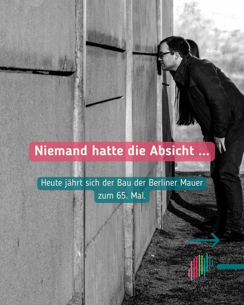Berliner Mauer: Beitr&auml;ge von Medienmacher*innen aus ganz NRW