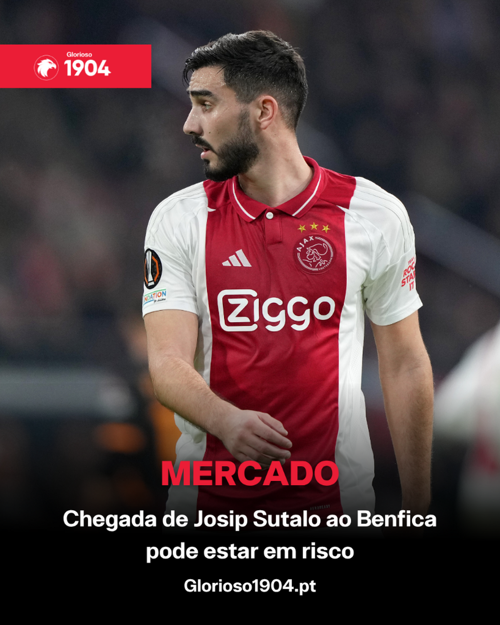 Chegada de Josip Sutalo ao Benfica pode estar em risco