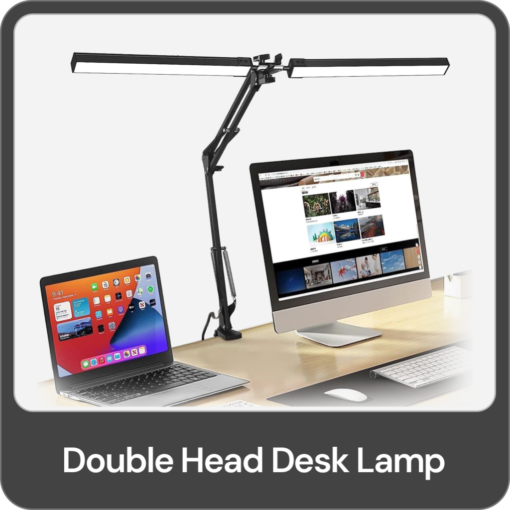 Double Headed Desk Lamp