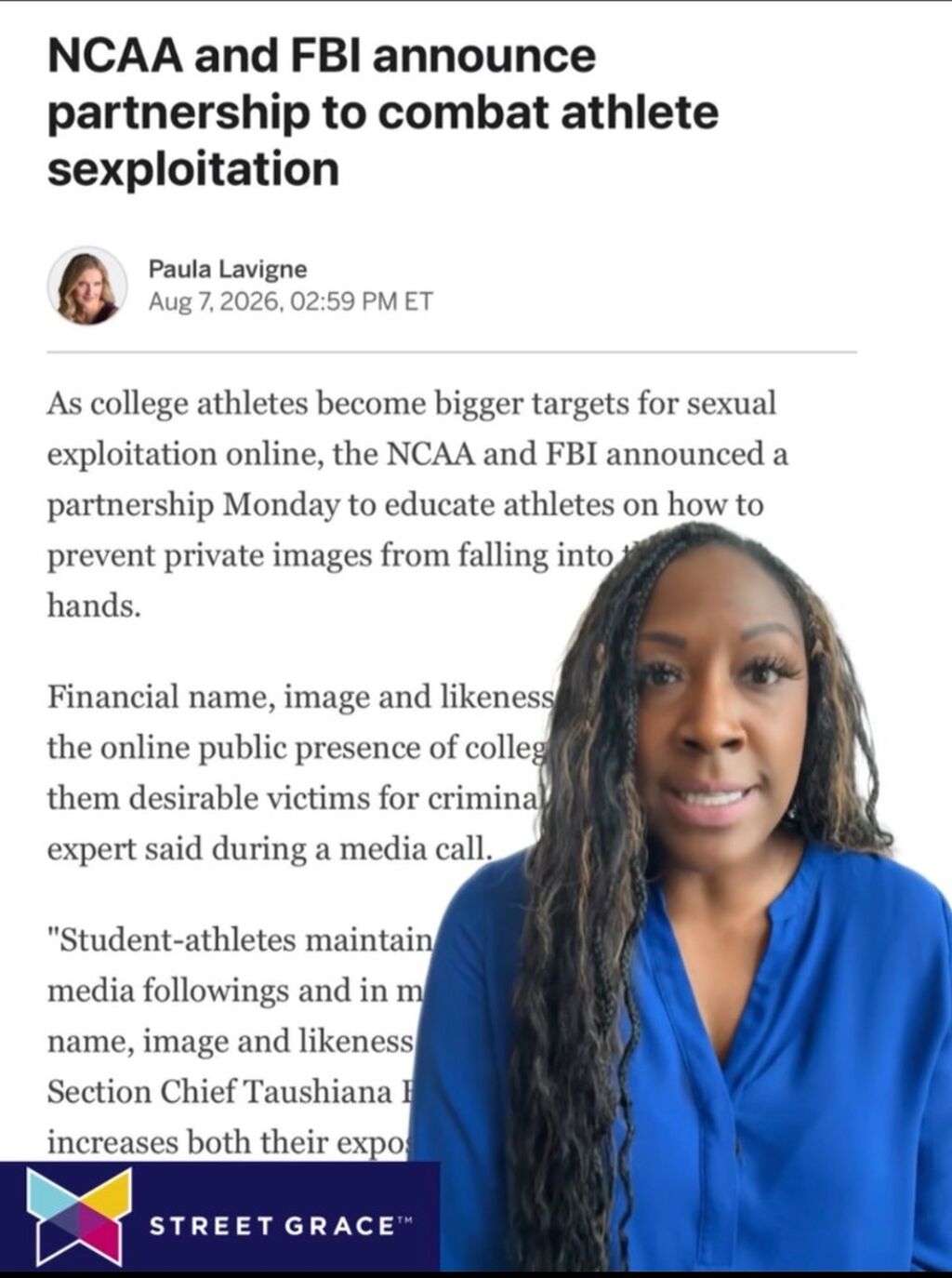 NCAA & FBI Partnership