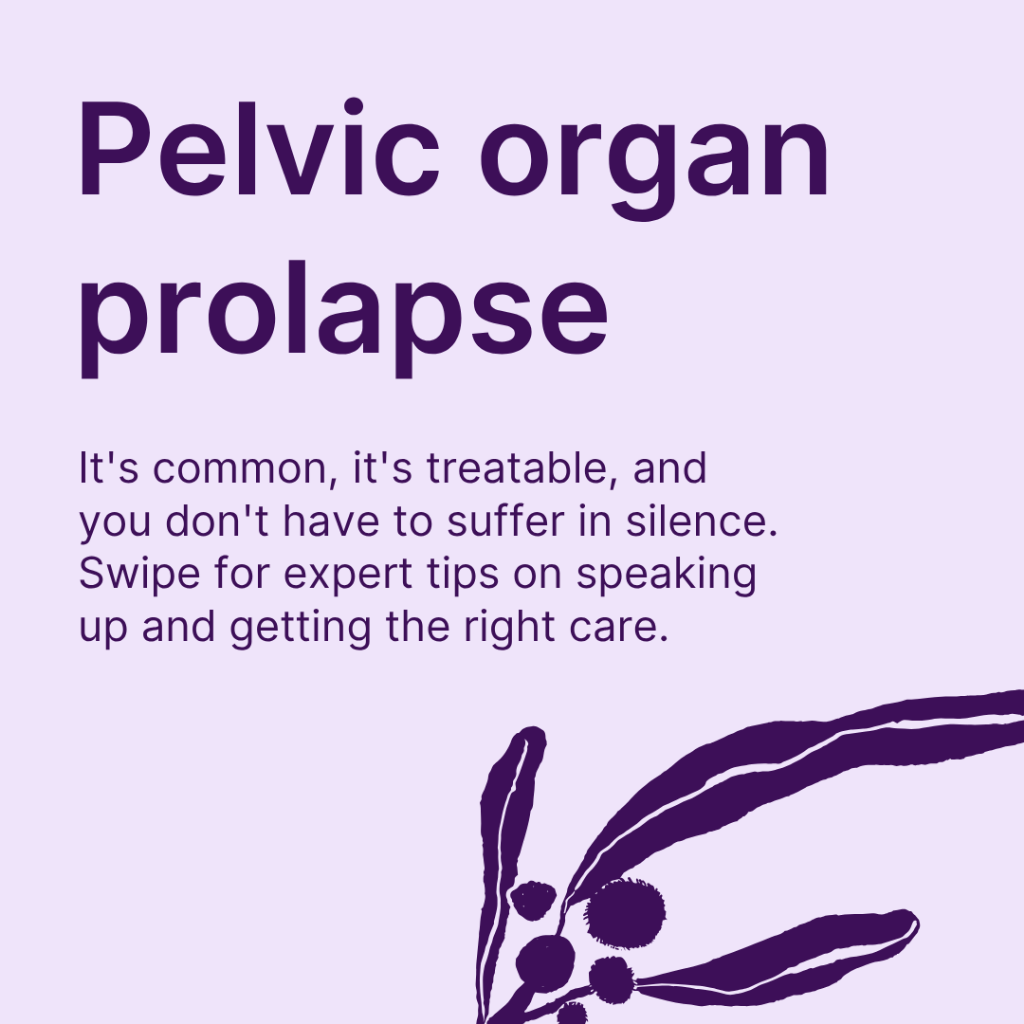 pelvic organ prolapse