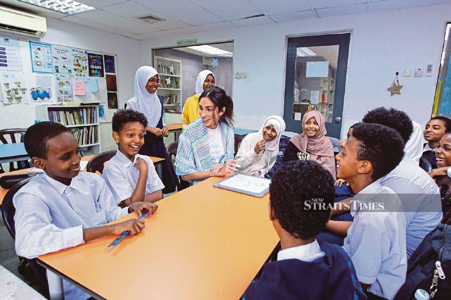 New Straits Times | Deborah Henry battles on for refugees with education
