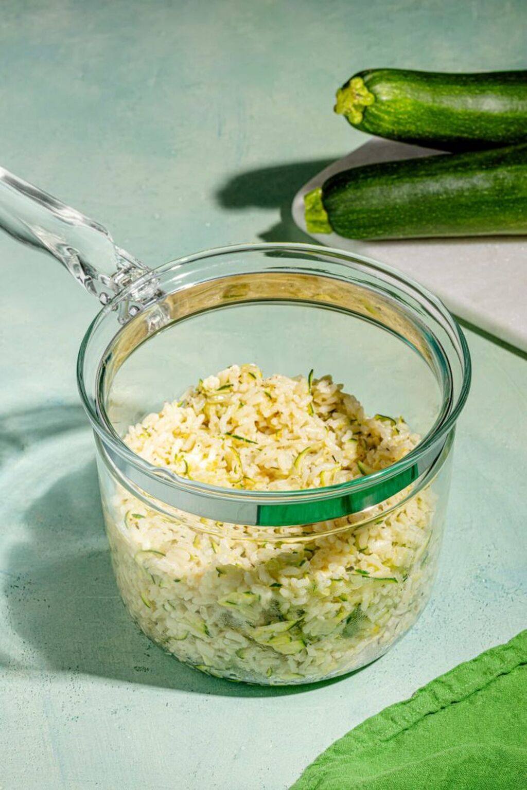 Riz aux courgettes et &agrave; l'ail | Bon pour toi