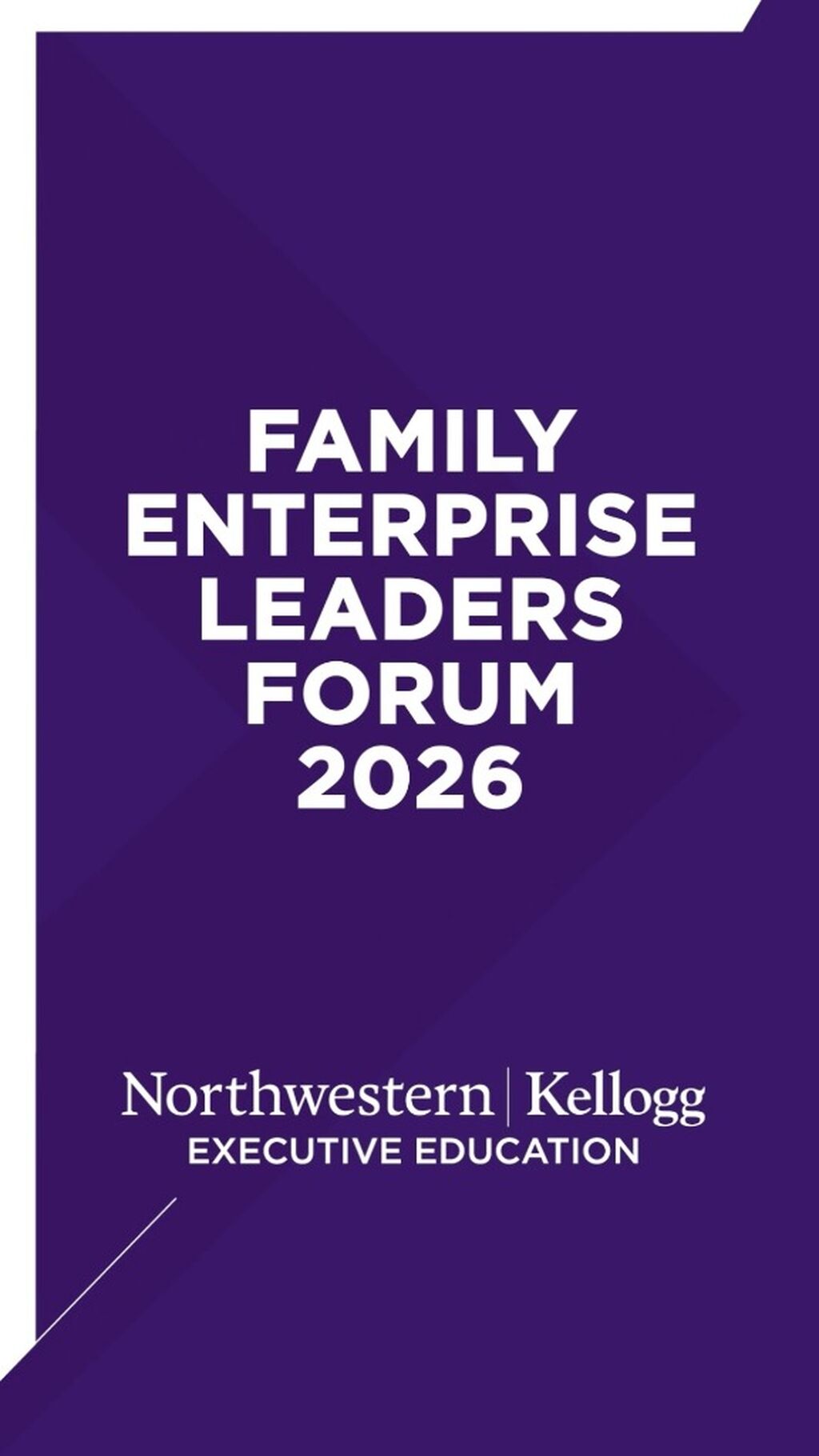 Family Enterprise Leaders Forum 2026: AI Transformation in Family Enterprises