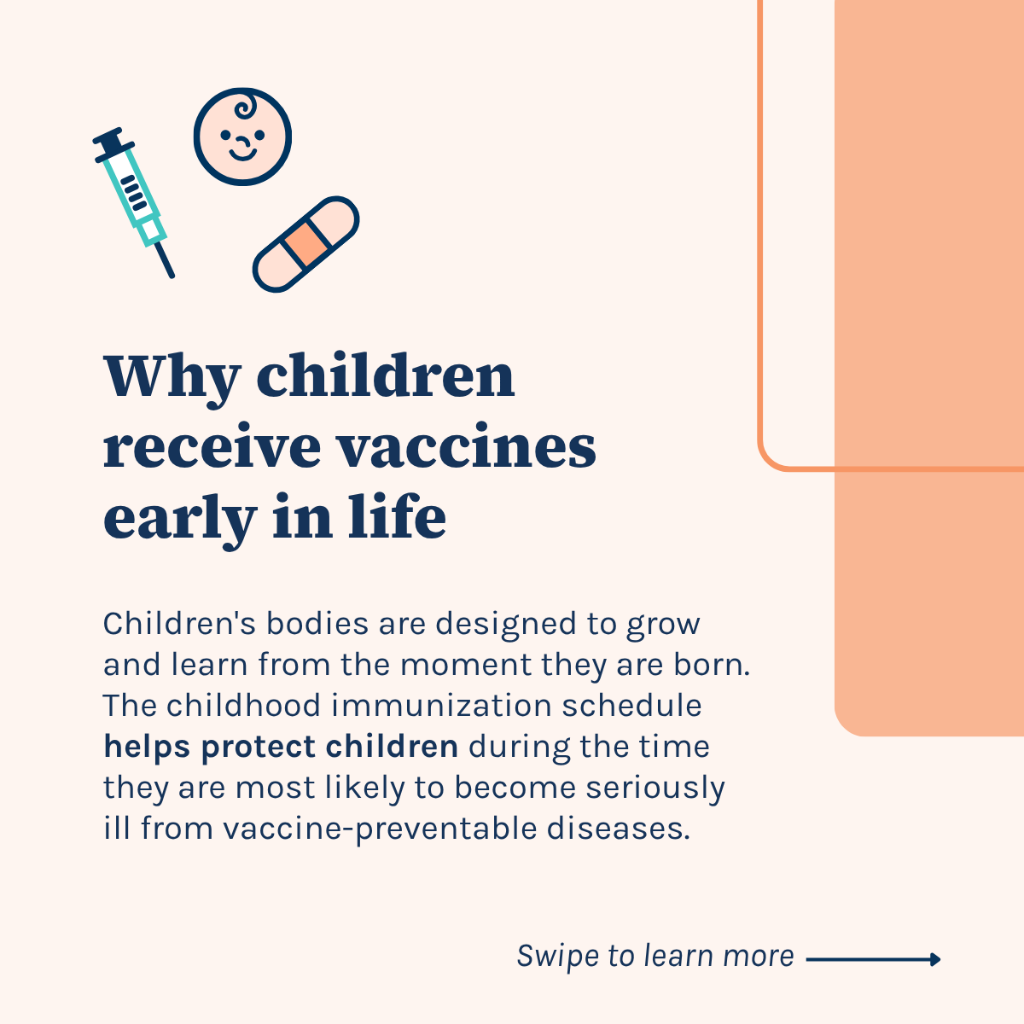 Why Children Receive Vaccines Early In Life