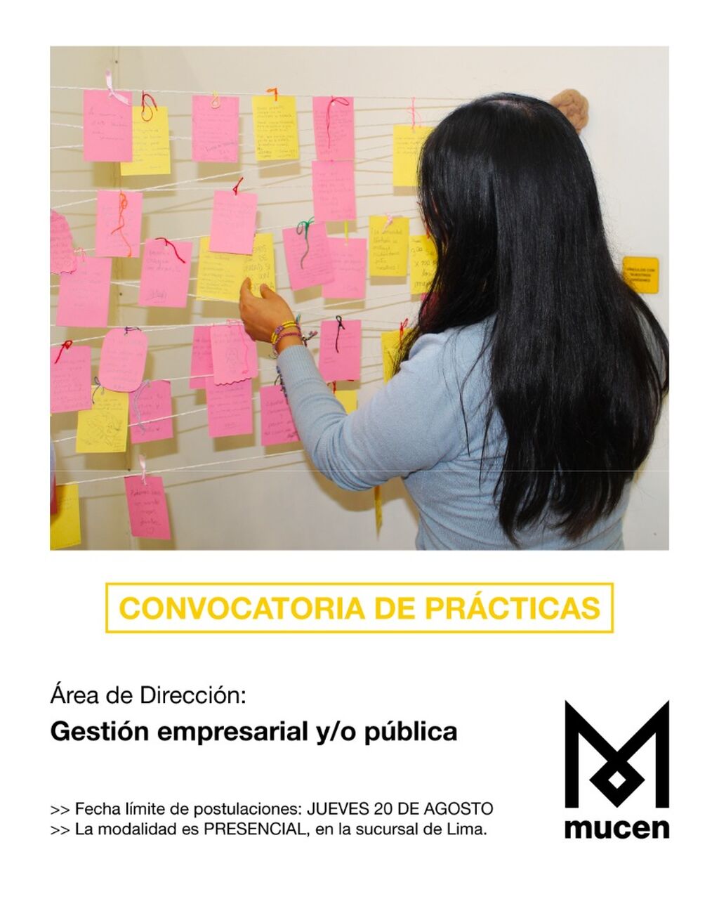 [CONVOCATORIA DE PR&Aacute;CTICAS] &Aacute;REA DE DIRECCI&Oacute;N